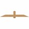 Ekena Millwork Eugene Smooth Timber Gable Bracket, Western Red Cedar, 72"W x 15"H x 1 1/2"D x 5 1/2"F, 5/12 Pitch GBW072X15X0206EUG00SWR - alternate 1